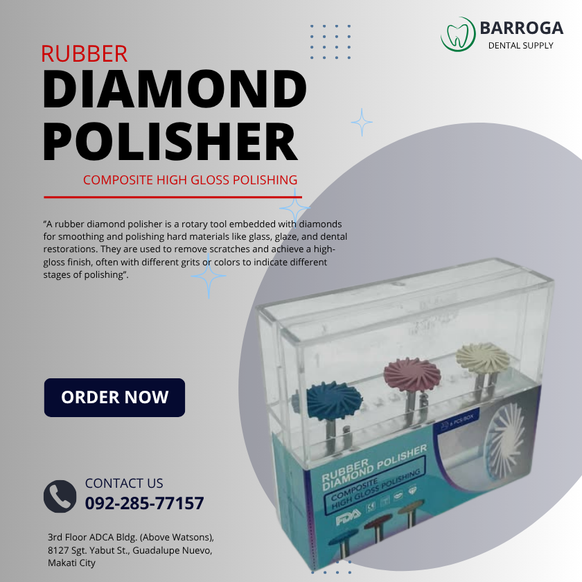 RUBBER DIAMOND POLISHER RUBBER DIAMOND POLISHER